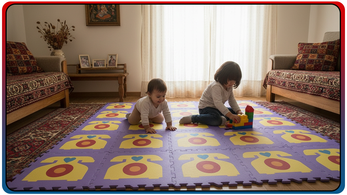من أين نشتري أرضيات البازل لغرف الأطفال؟ السعر والشراء من الشركة المصنعة