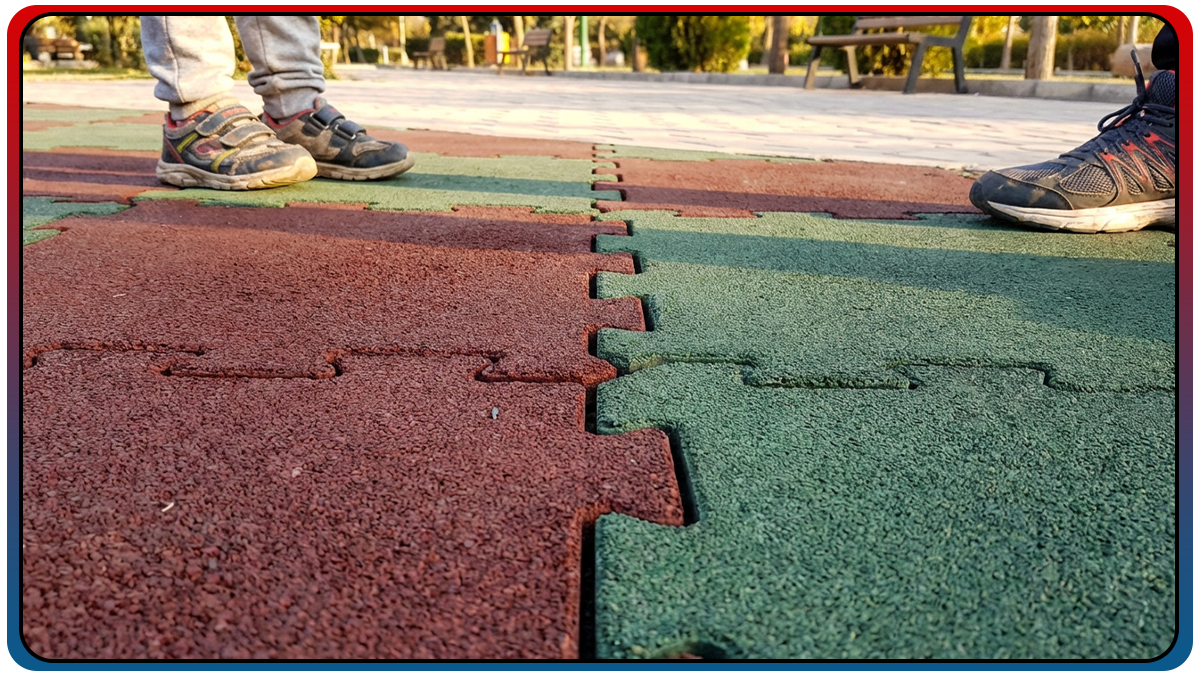 أرضيات الحدائق؛ الأمان والجمال لمساحات لعب الأطفال والكبار