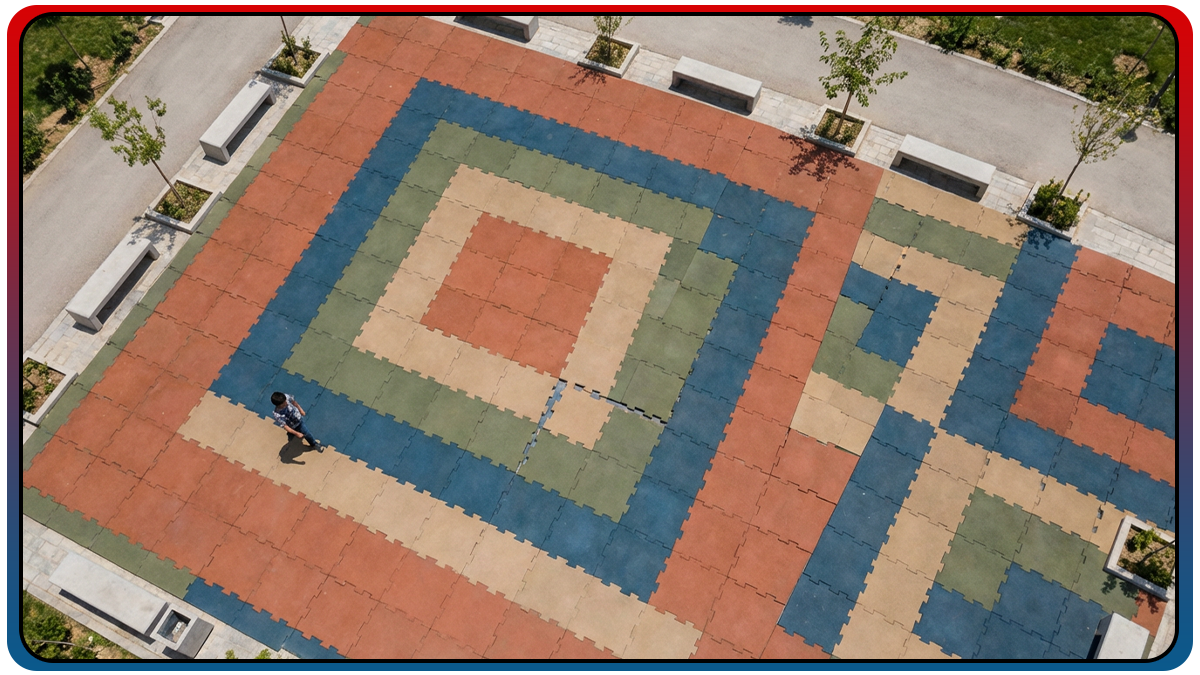 أرضيات الحدائق؛ الأمان والجمال لمساحات لعب الأطفال والكبار