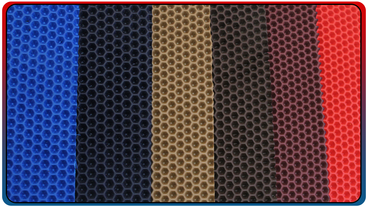 استخدامات الفوم بنقشة خلية النحل في صناعة السيارات والبناء