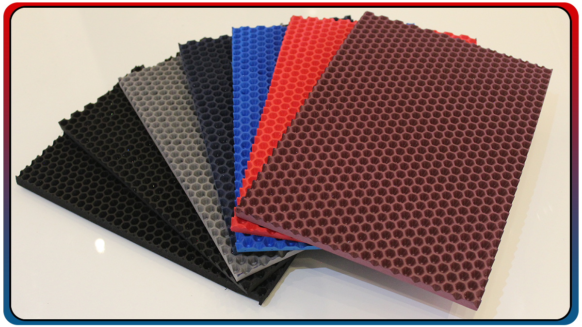 استخدامات الفوم بنقشة خلية النحل في صناعة السيارات والبناء