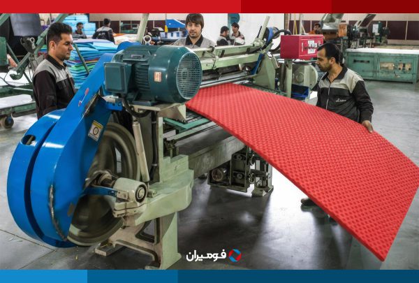 صفیحة فوم EVA بنمط خلايا نحل