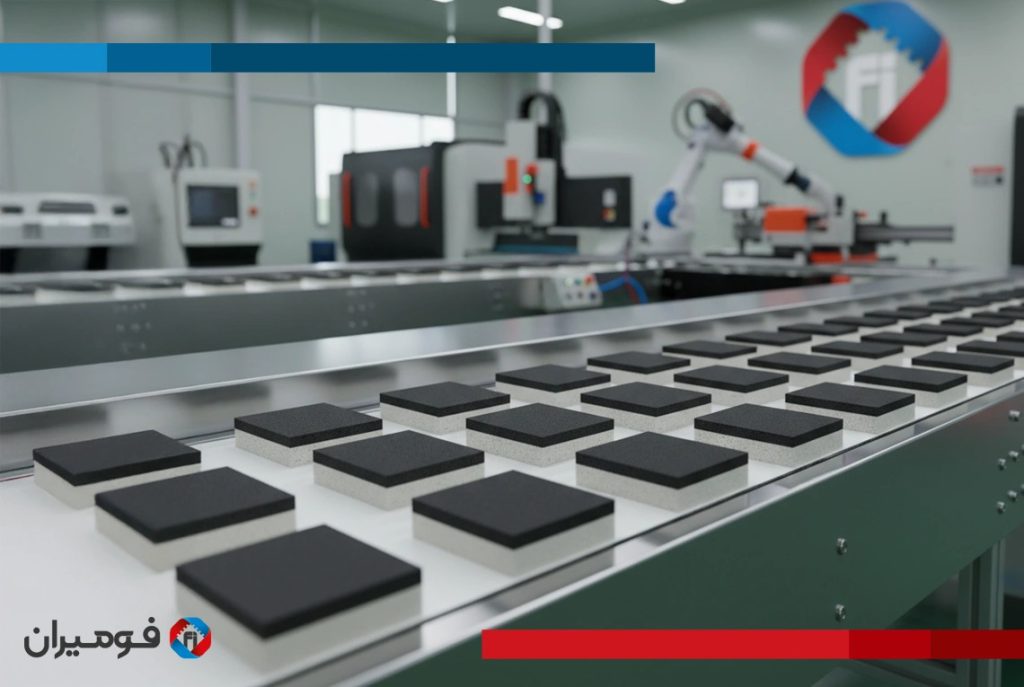 وسادة فوم لنقل الزجاج المقسى | الفوم المضغوط وفوم T من فوميران