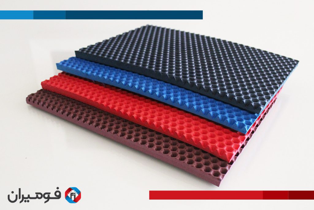 استخدامات الفوم بنقشة خلية النحل في صناعة السيارات والبناء