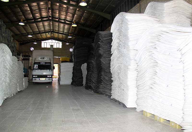 Foam sheet warehouse