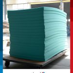 EVA and PE foam with second-stage curing (TVRG)