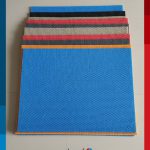 EVA foam sheet with honeycomb pattern