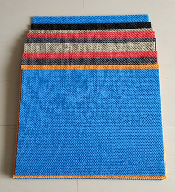 EVA foam sheet with honeycomb pattern