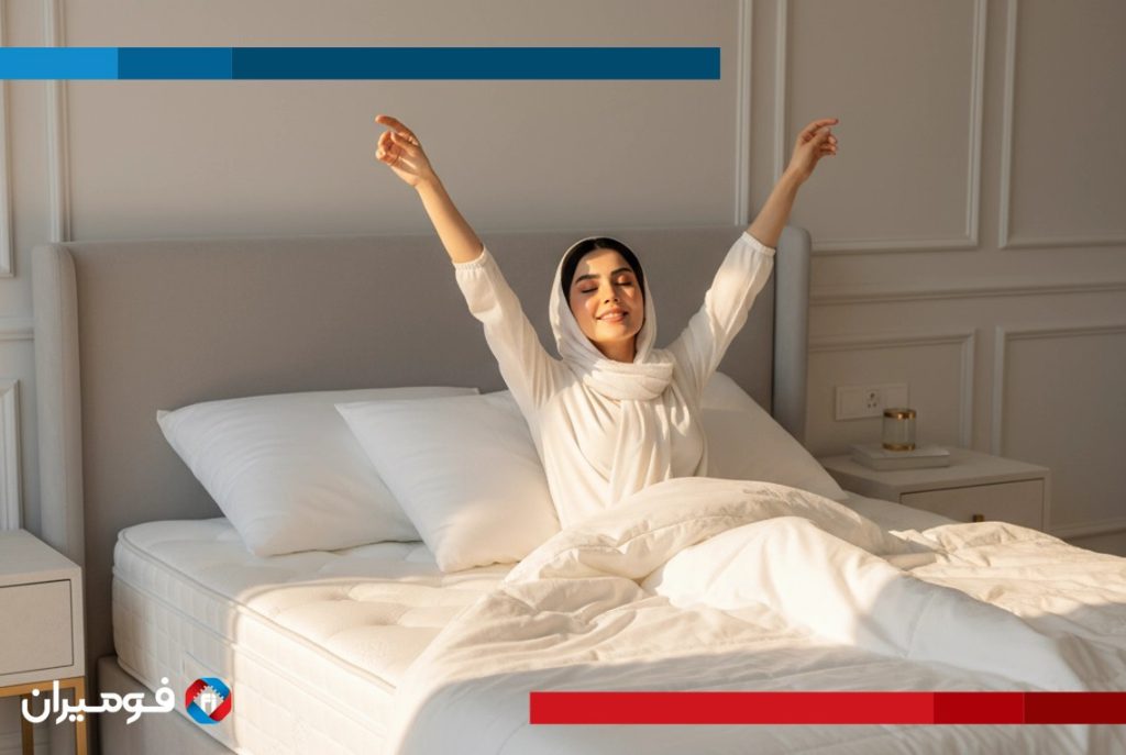 Spring mattress with compressed foam sheet and soft T layer