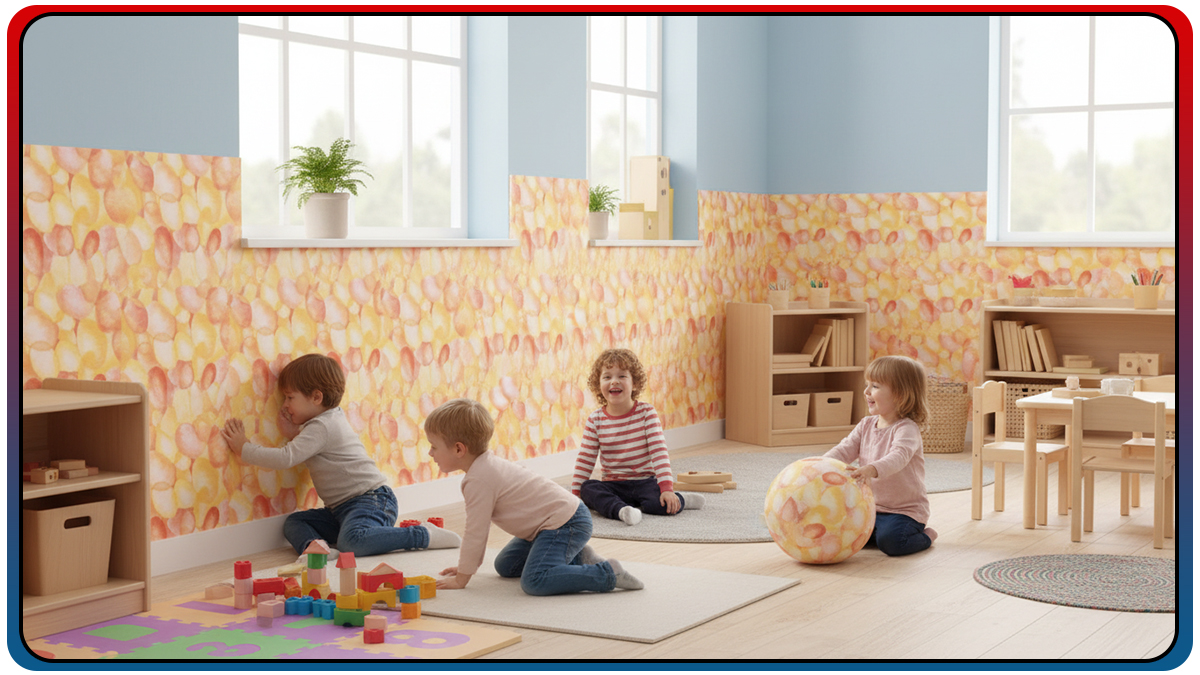 Где купить настенное покрытие для детского сада? Цена и покупка у производителя 2 Где купить настенное покрытие для детского сада? Цена и покупка у производителя