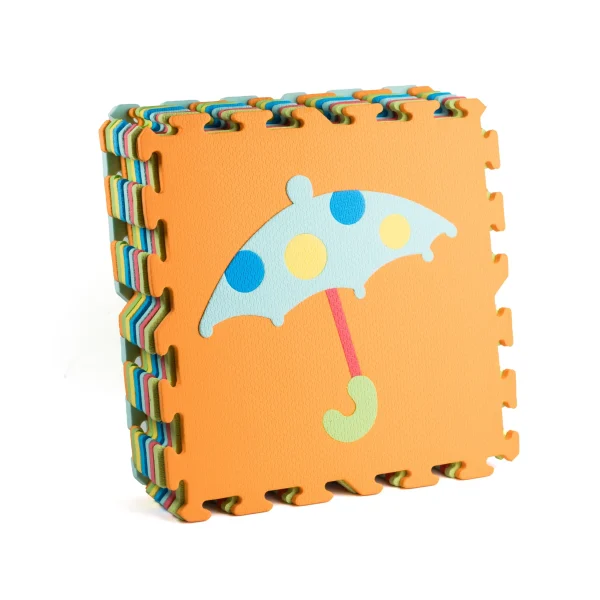 کفپوش پازلی طرح دار اتاق کودک بافوم