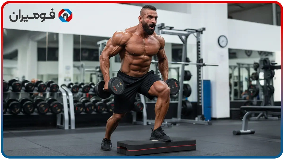 راهنمای خرید کفپوش باشگاه بدنسازی و تجهیزات فومی 6 استپ باشگاه بدنسازی